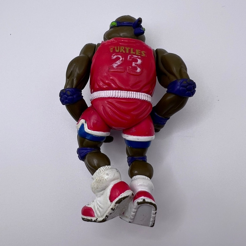 Teenage Mutant Ninja‎ Turtles Powerliftin' Don Action Figure 1991 Turtle Games - Picture 4 of 7